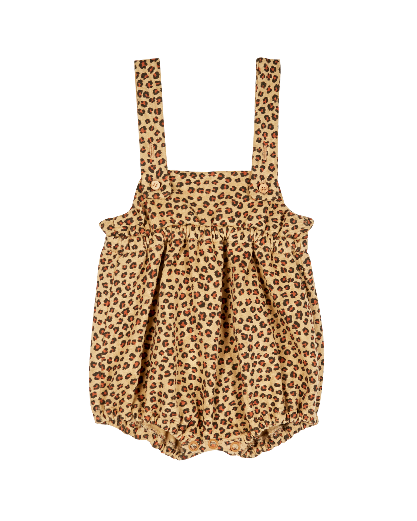 Combibloomer coton bio léopard