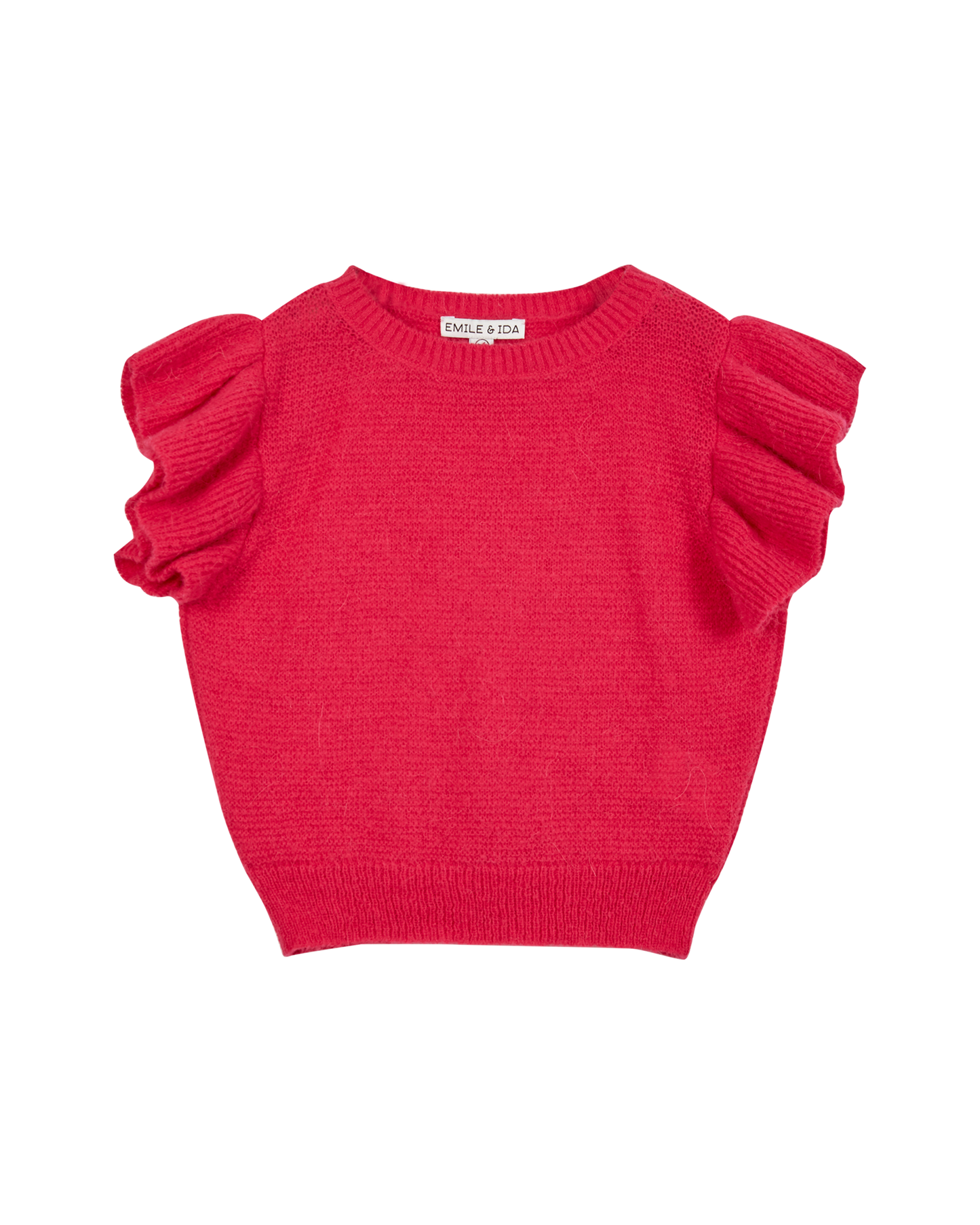 Pull sans manches fushia
