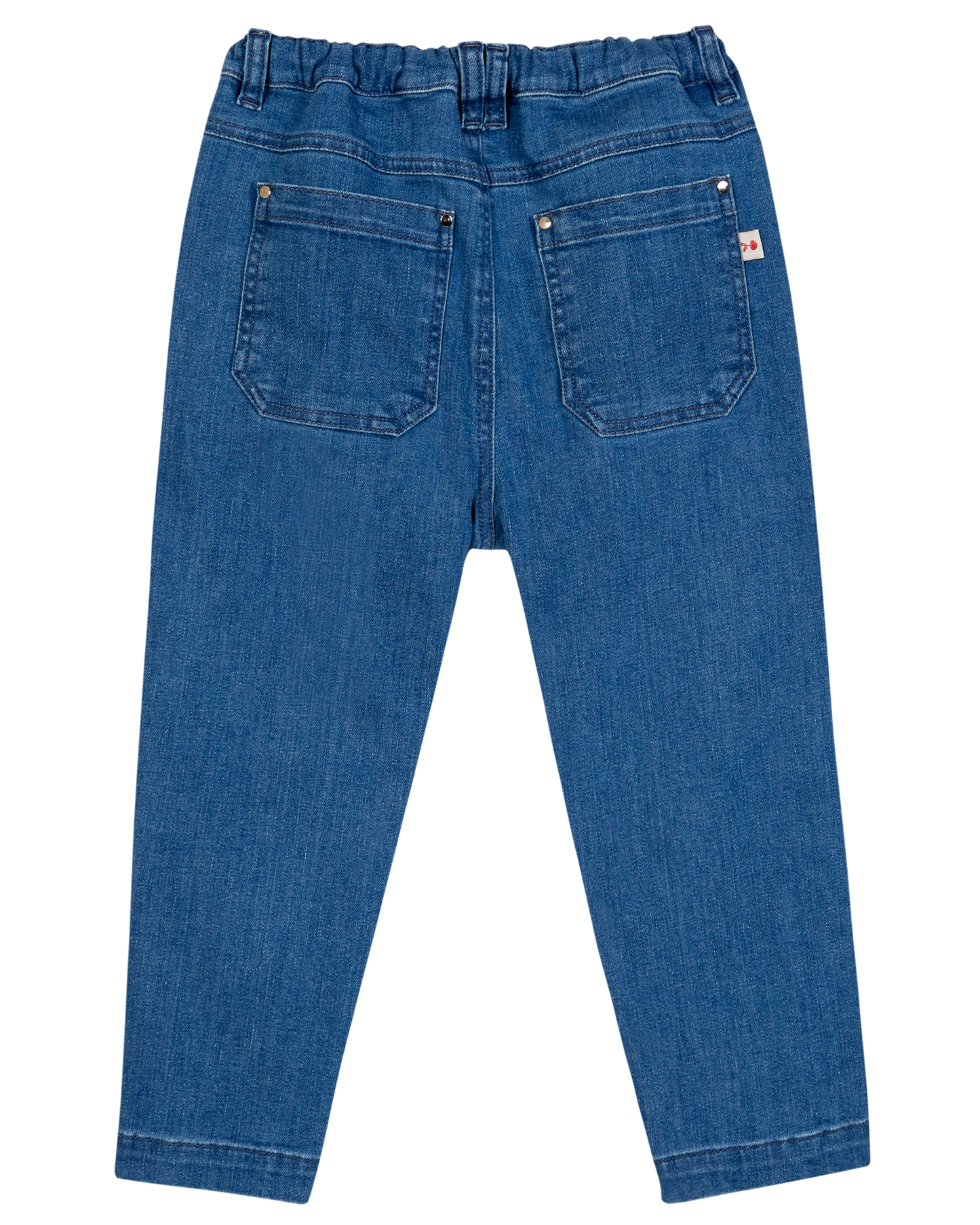 Jean mom denim bleu