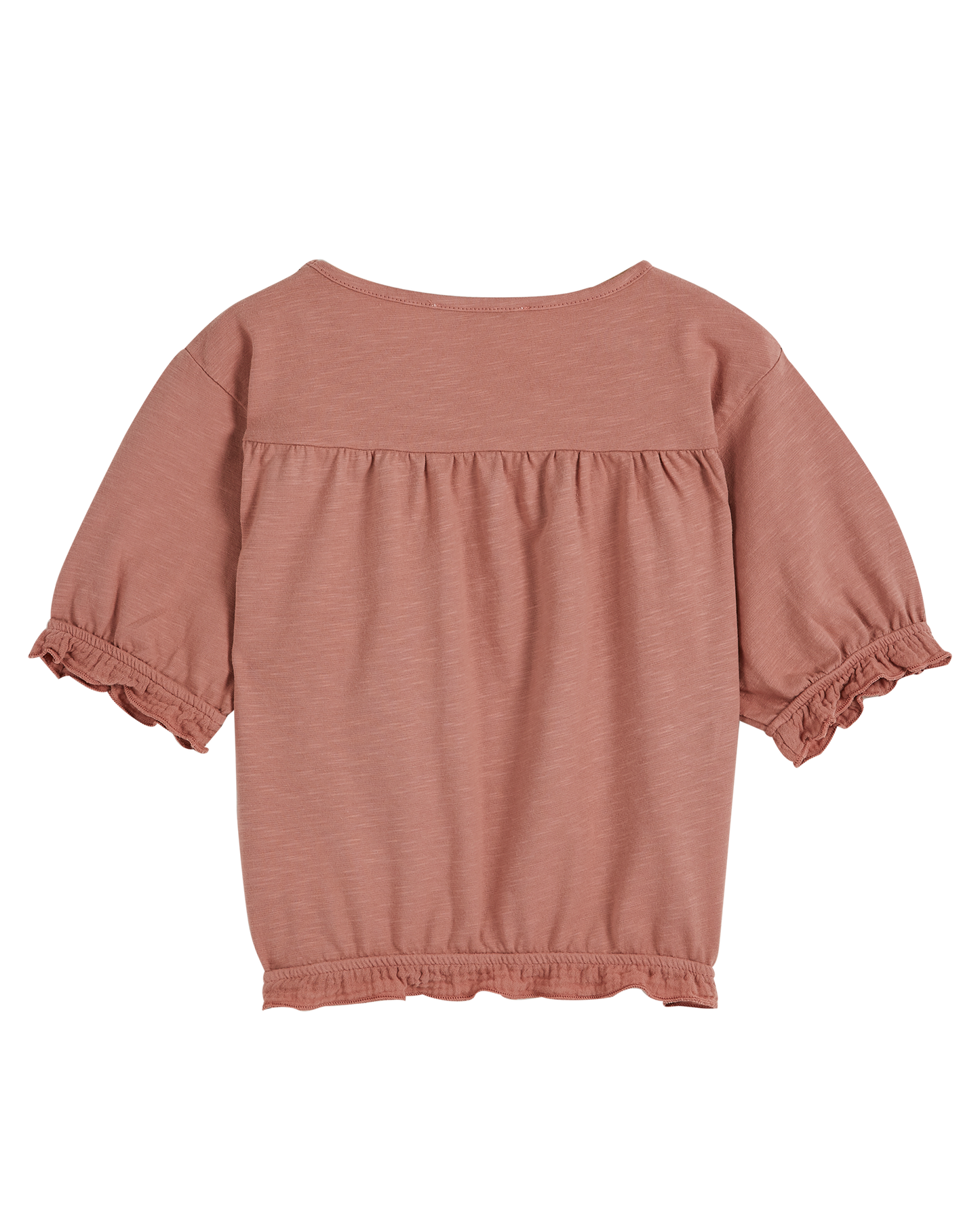 T-shirt coton bio bois