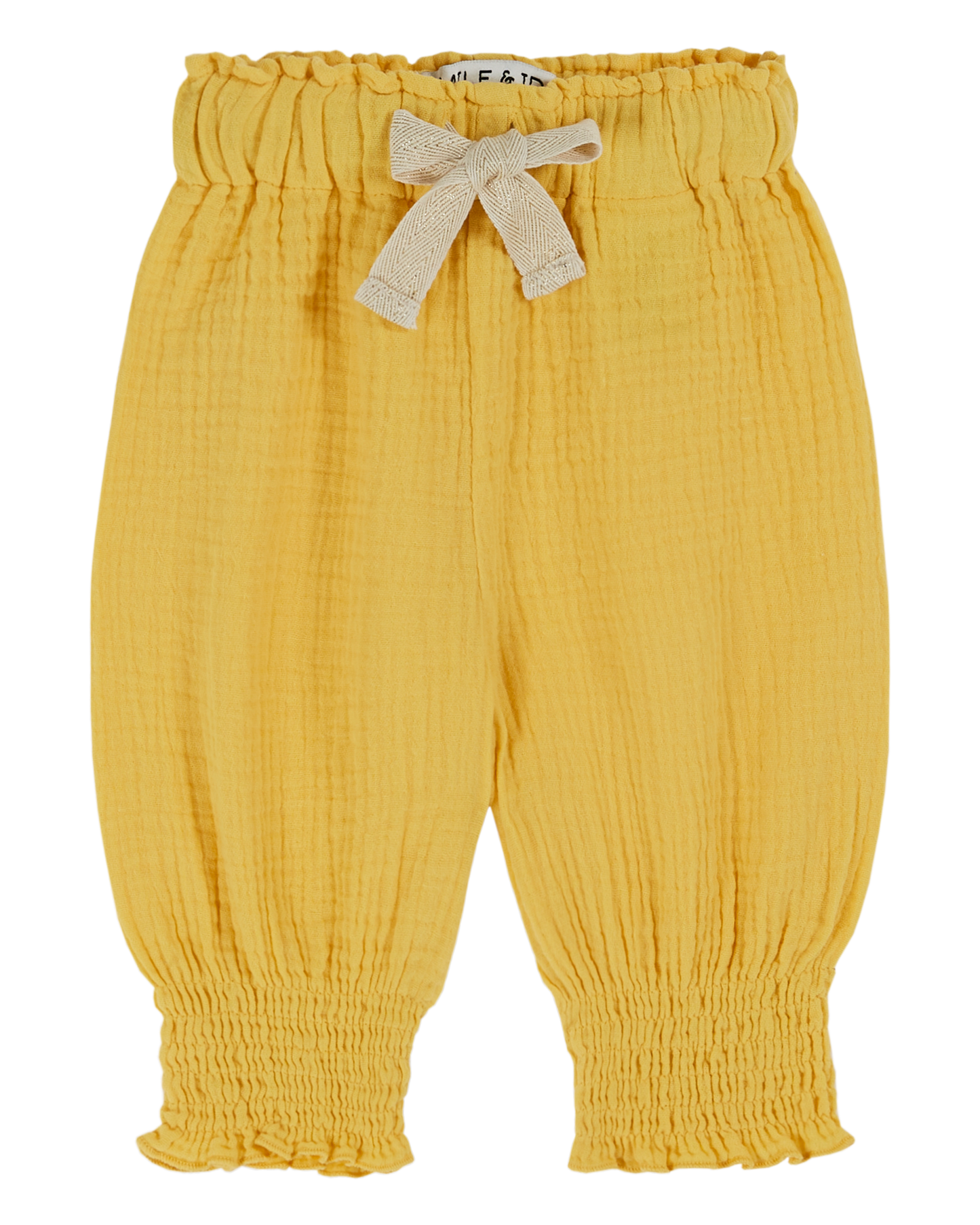 Pantalon gaze de coton pollen