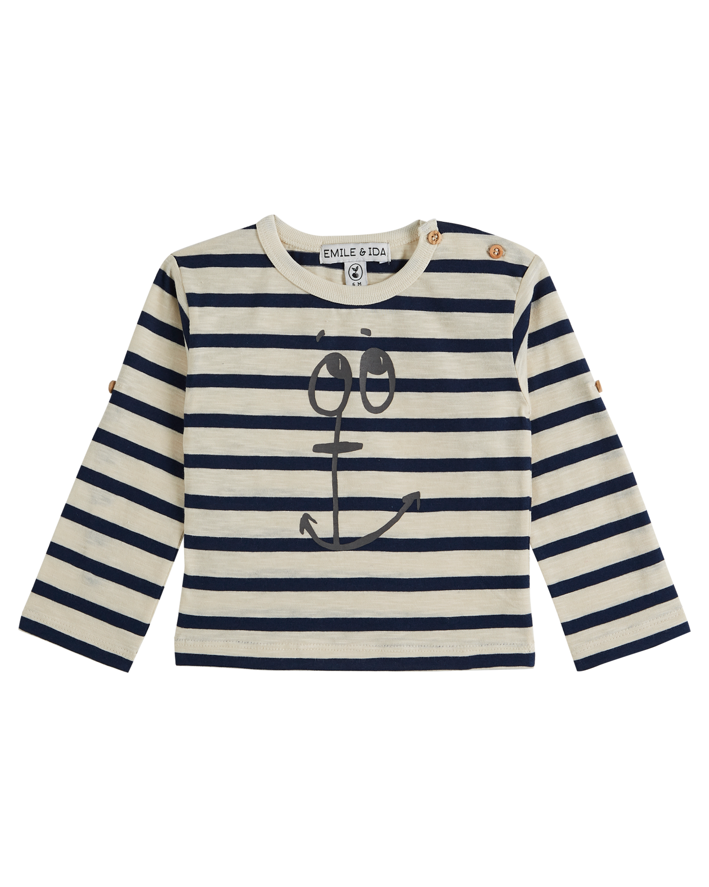 Marinière coton bio rayure marinette