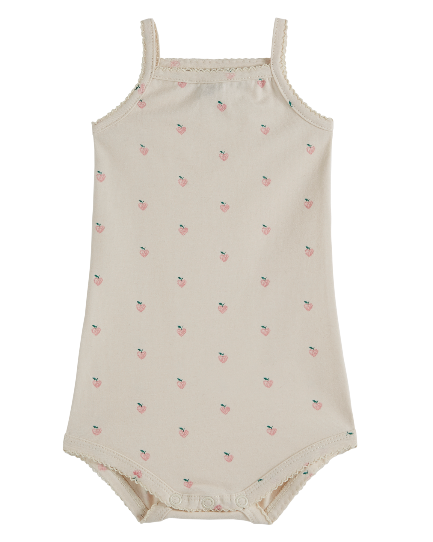 Body bébé petit coeur rose