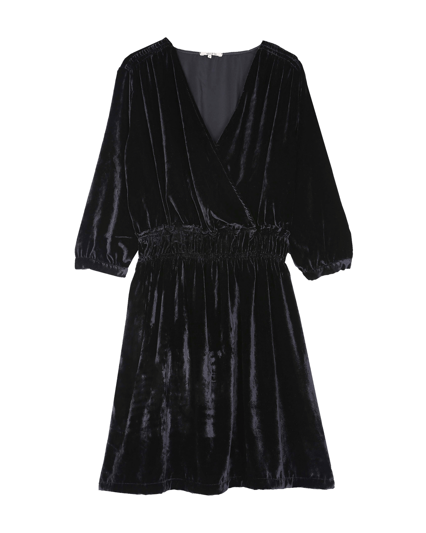 Robe velours noir