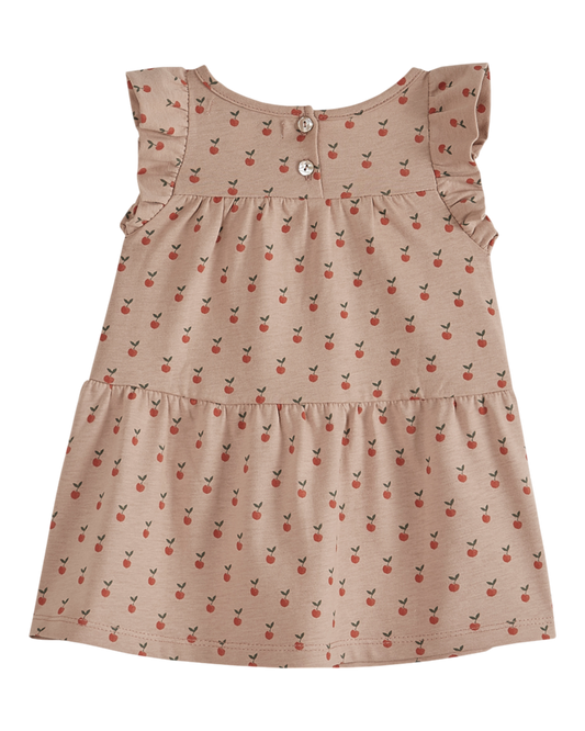 Robe coton bio terracotta