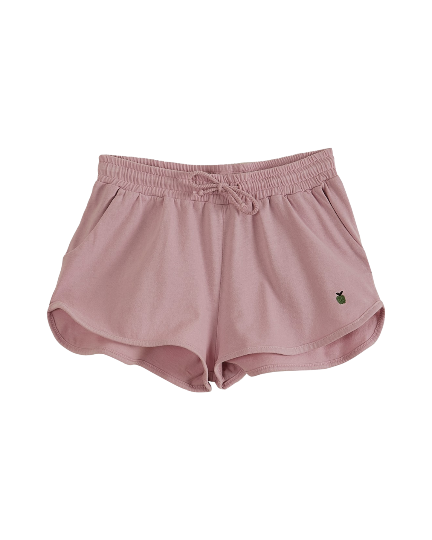 Short coton bio mauve
