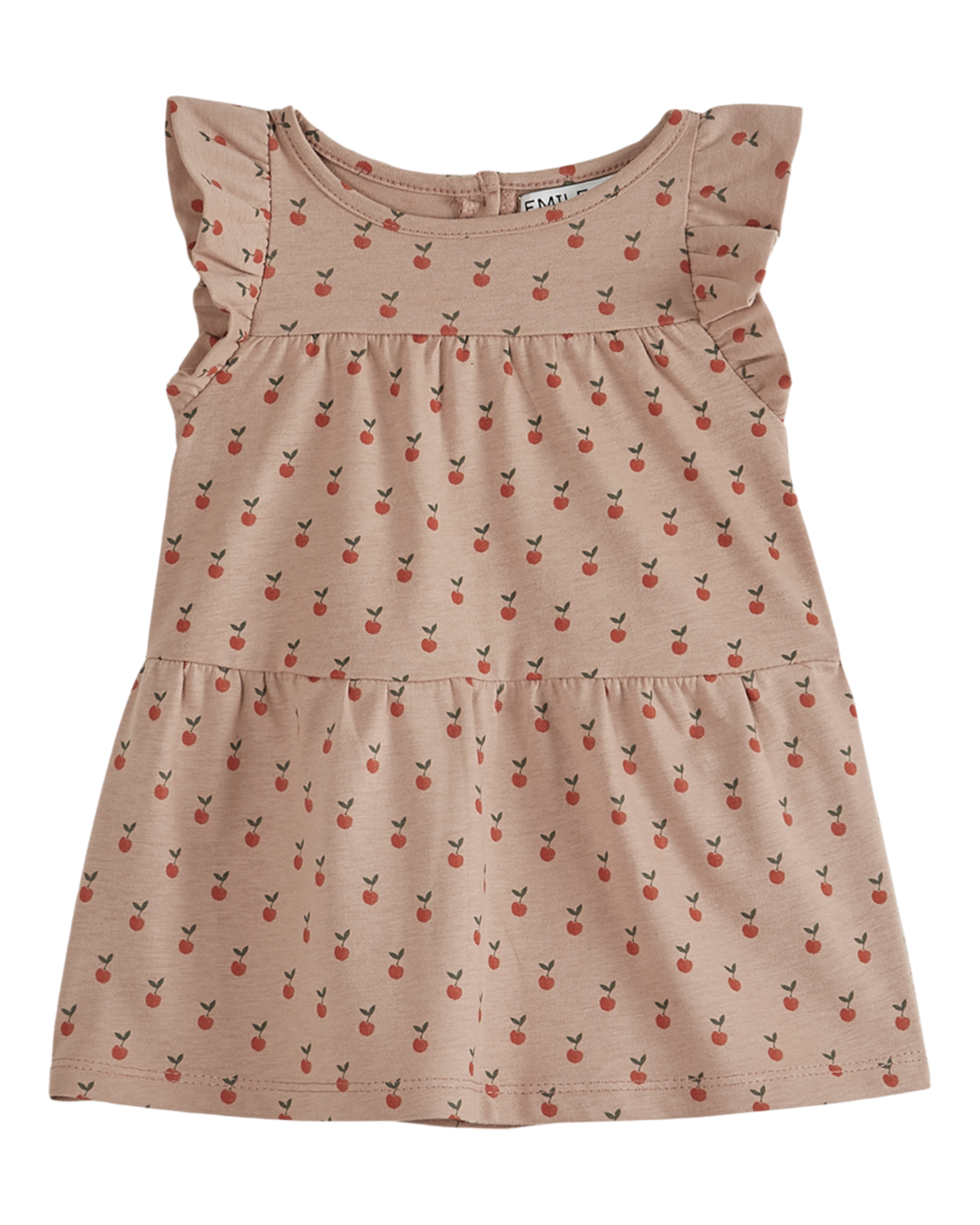 Robe coton bio terracotta