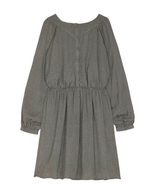 Robe fluide noir et blanc