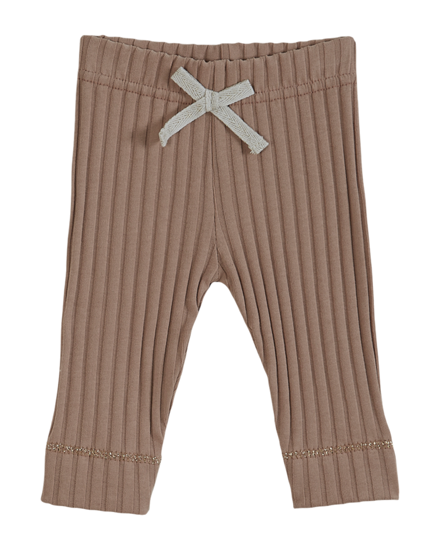 Legging coton bio rose pivoine