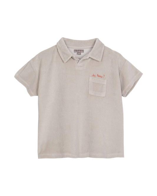 Polo en éponge mastic
