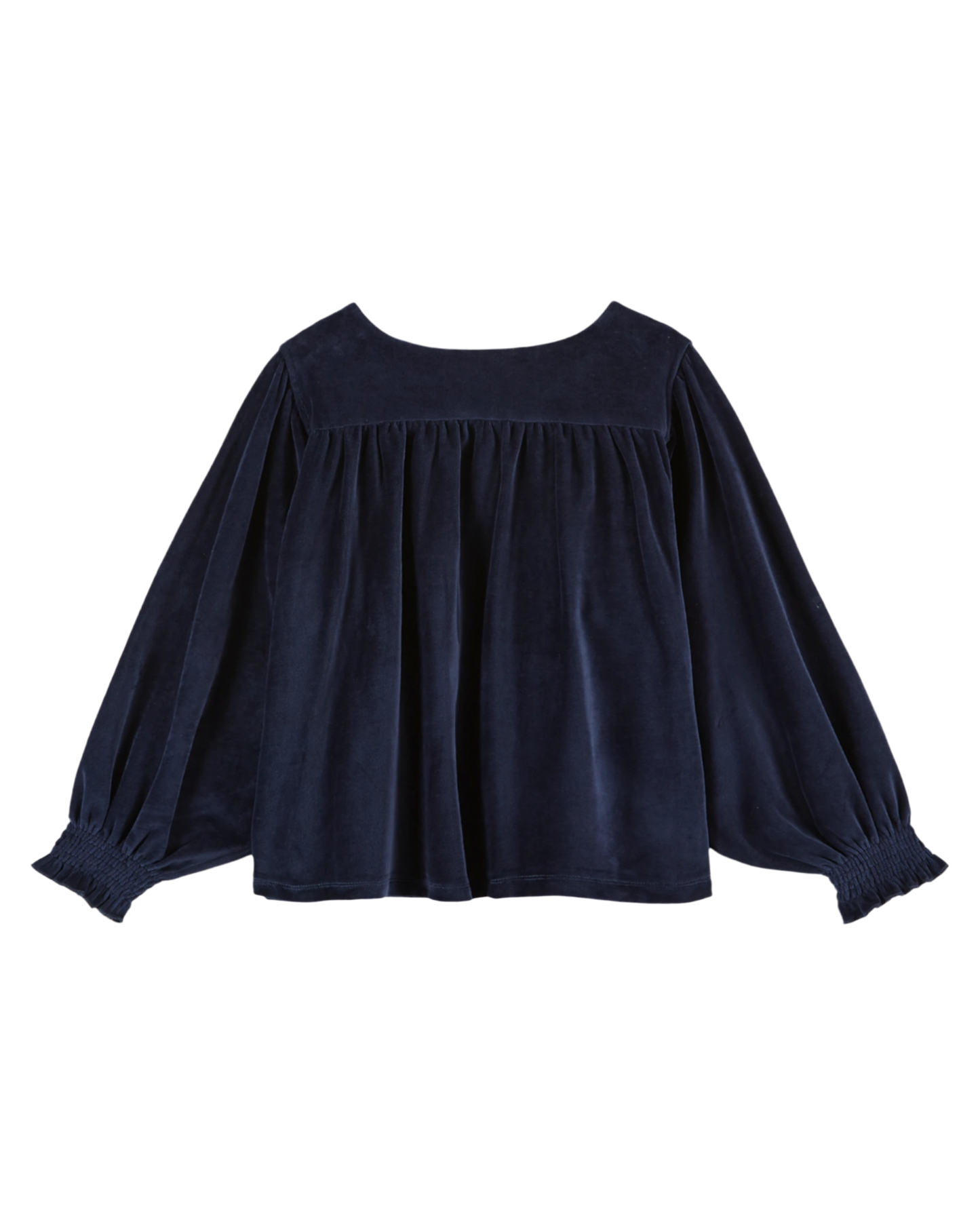 Sweat velours coton bio encre