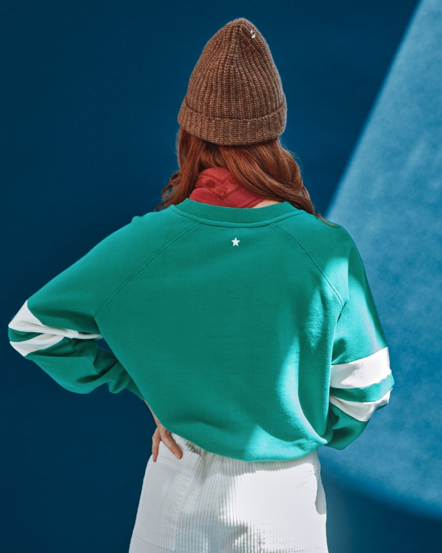 Sweat - New York avec toi coton bio vert