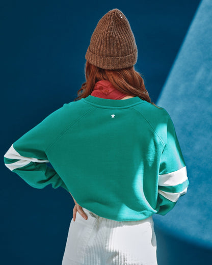 Sweat - New York avec toi coton bio vert