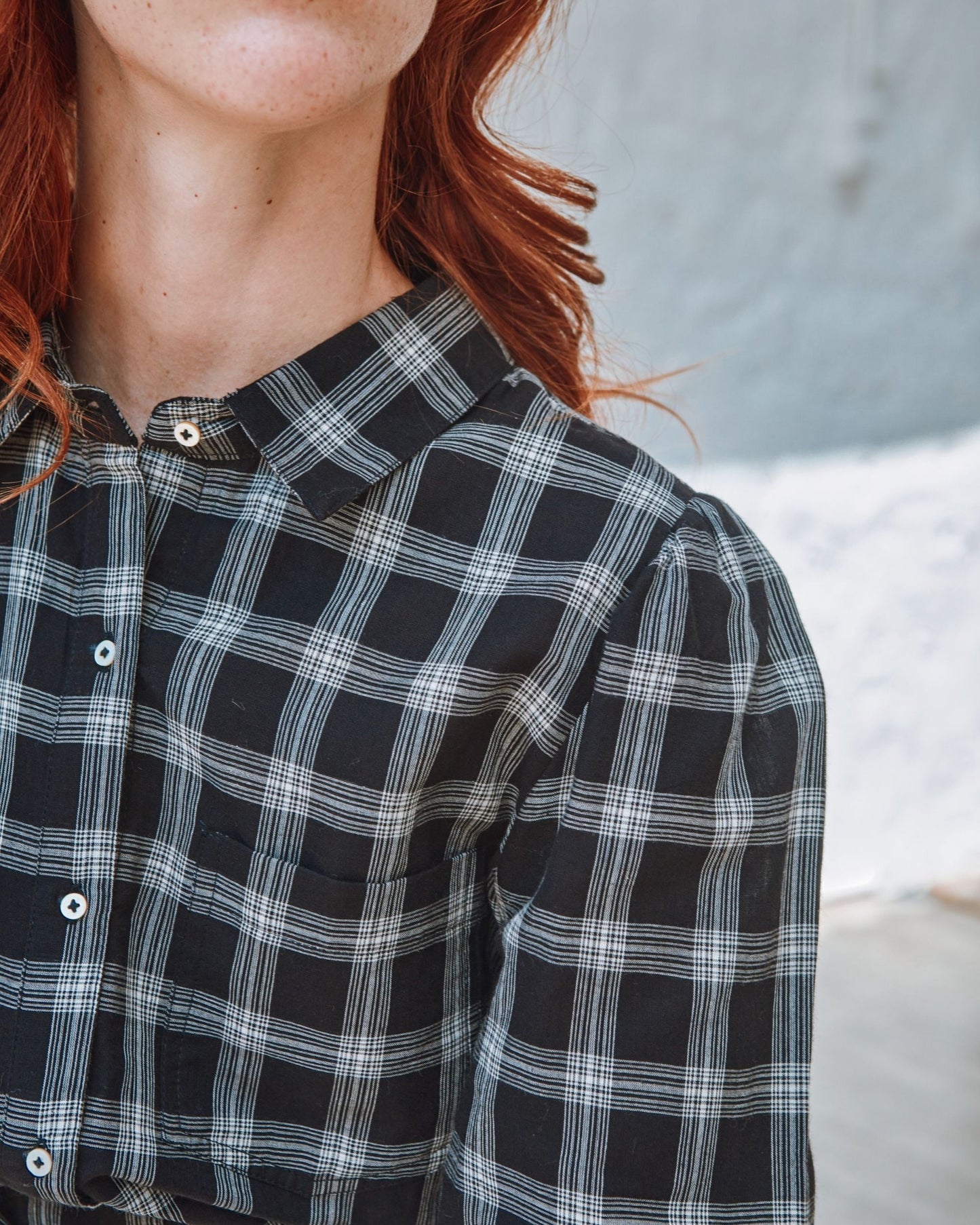 Chemise - Carreaux noir