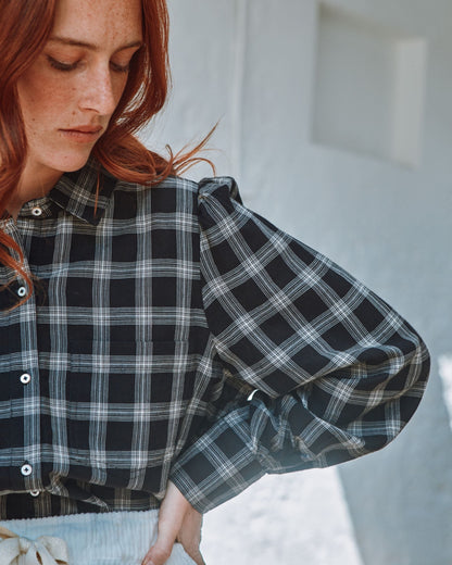 Chemise - Carreaux noir