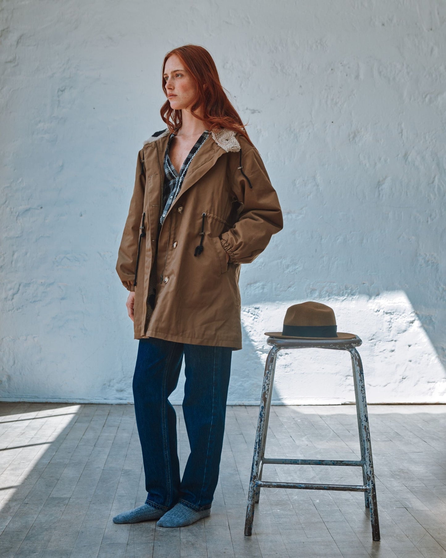 Parka - Doublé sherpa marron