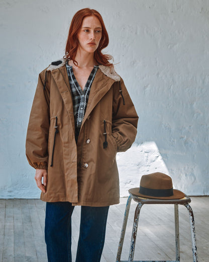Parka - Doublé sherpa marron