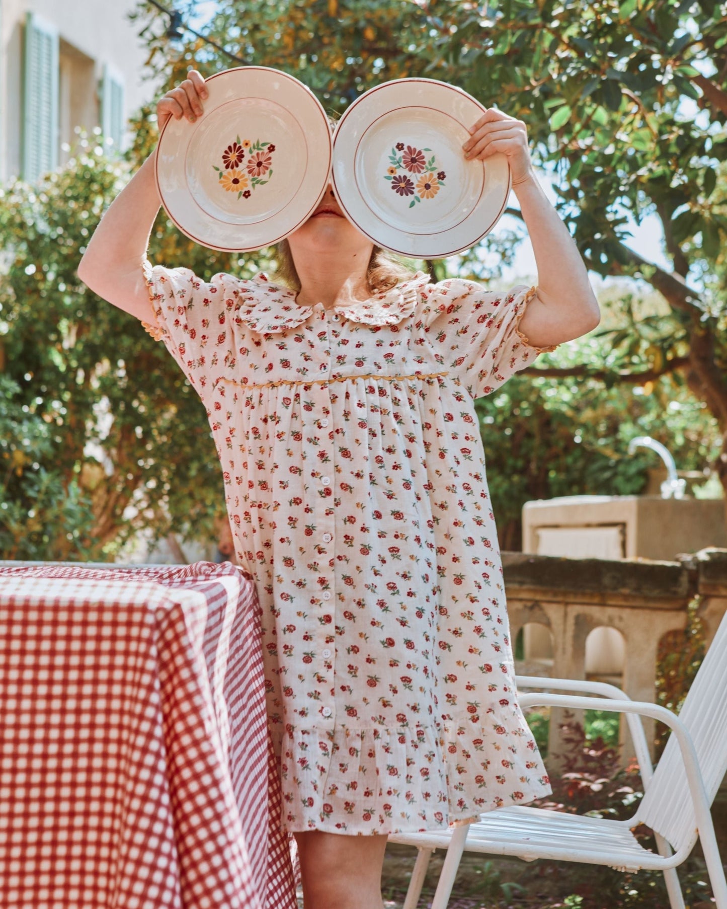 Robe à fleurs floresco