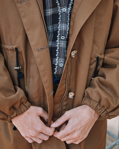 Parka - Doublé sherpa marron