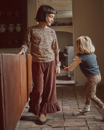 Pull sans manches jacquard bitume