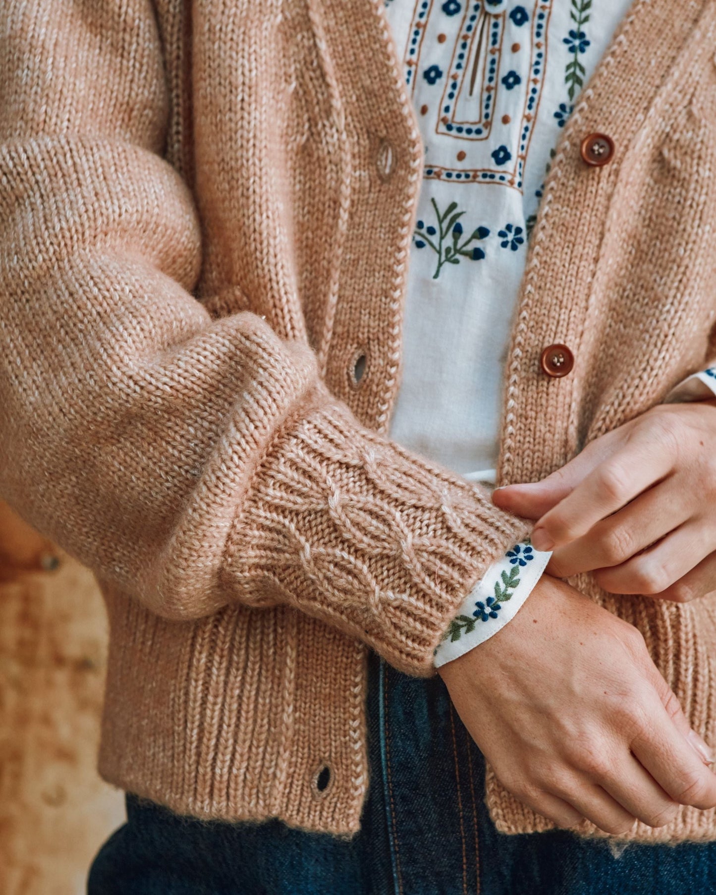 Cardigan - Ultra doux beige