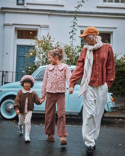 Legging - Coton bio poppy crème