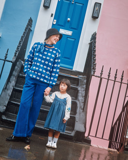 Pantalon - Velours cotelé bleu royal