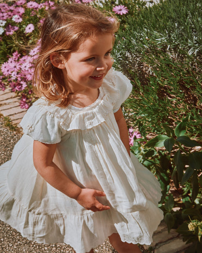 Robe vintage chantilly