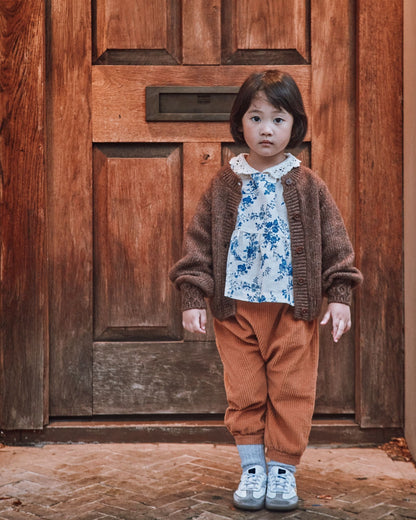 Cardigan - Ultra doux châtaigne