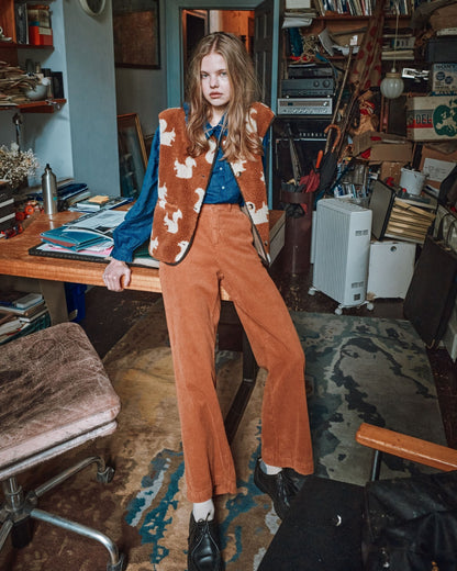 Blouse - Khadi rayures bleu