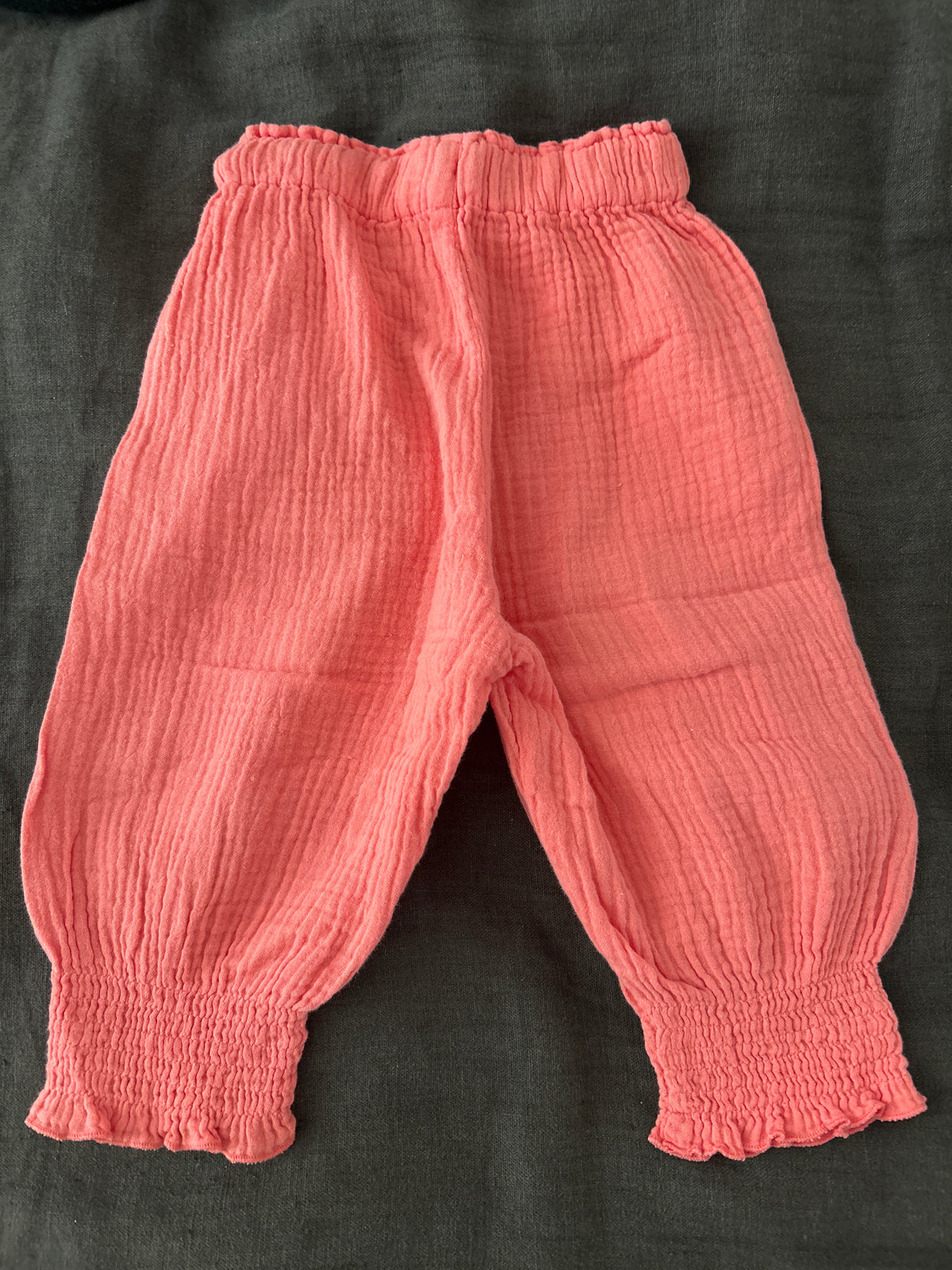 Pantalon gaze de coton sushi