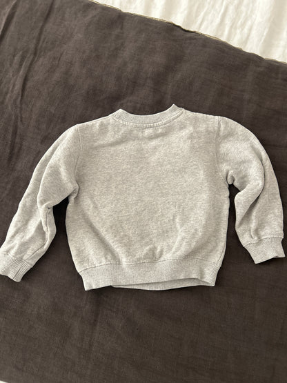 Sweat gris 3 ans
