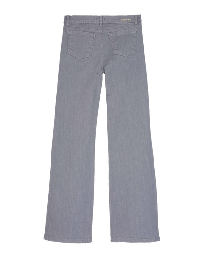 Pantalon flare gris