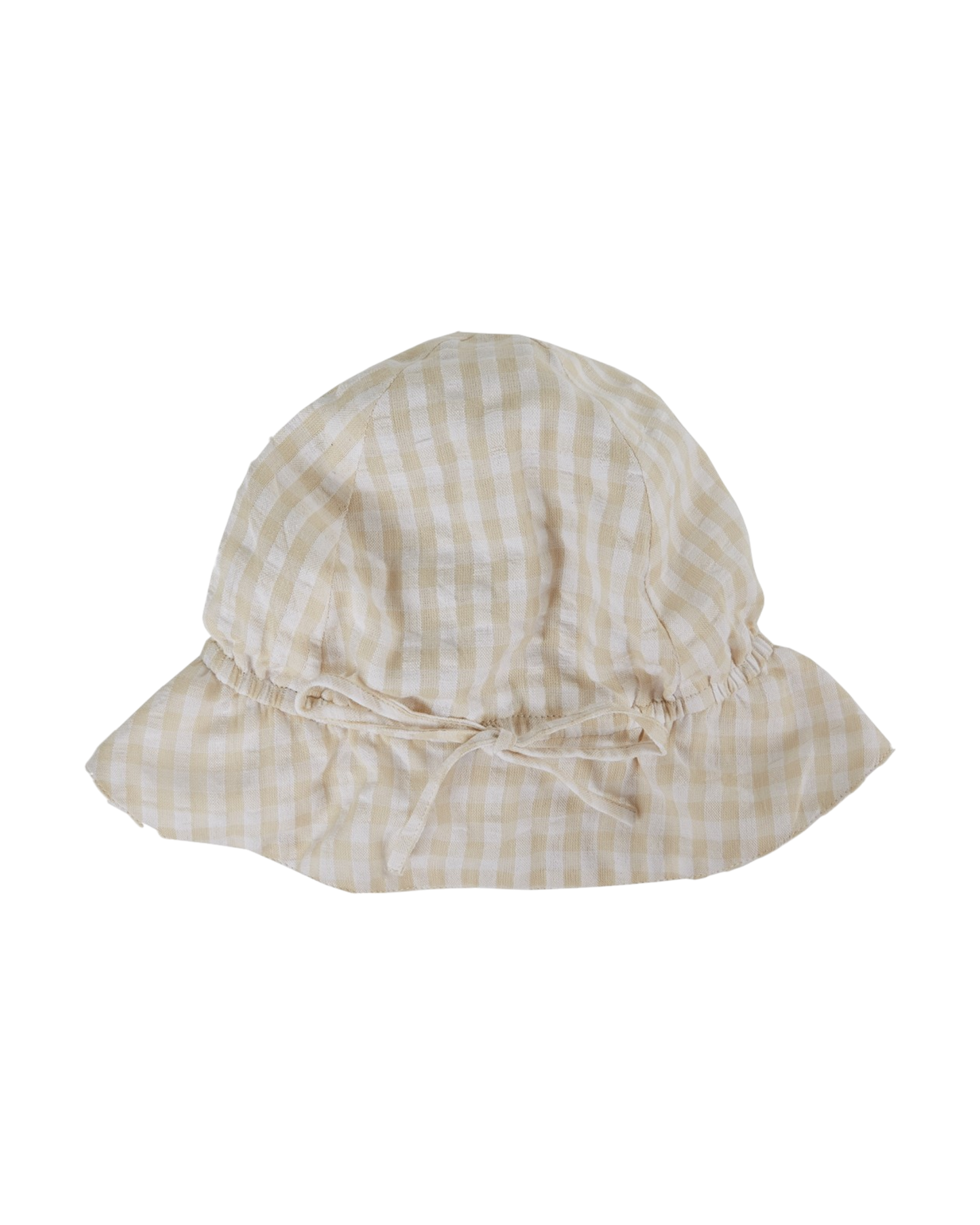 Chapeau seersucker beige