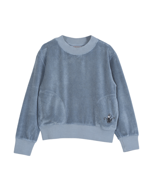 Sweat éponge coton bio mousson