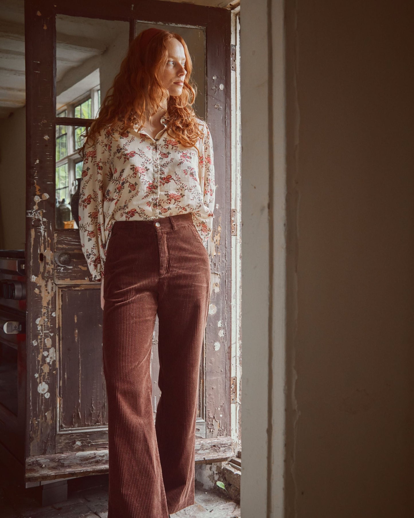 Chemise orchid écru