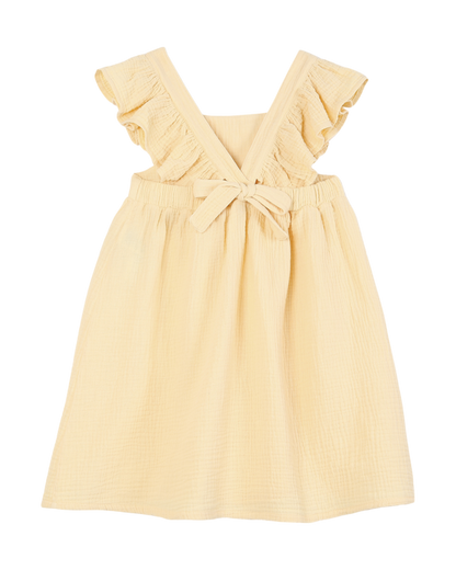 Robe tablier vanille