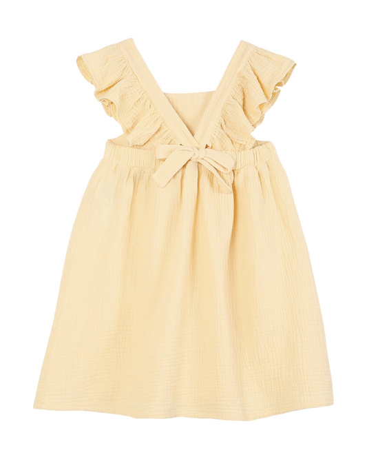 Robe tablier vanille