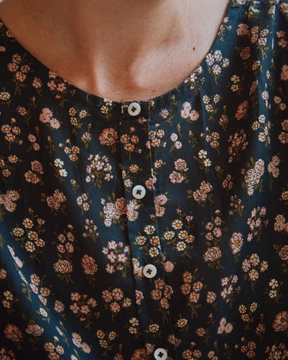 Blouse champêtre noir