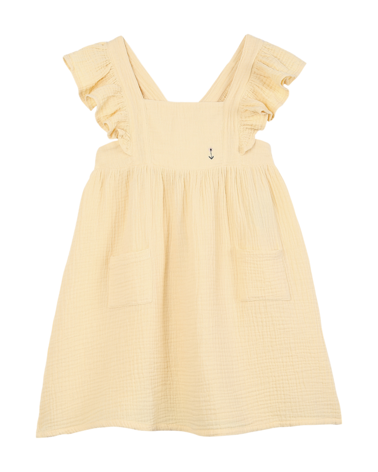 Robe tablier vanille