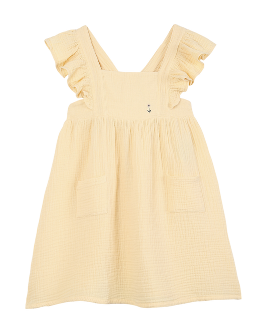 Robe tablier vanille