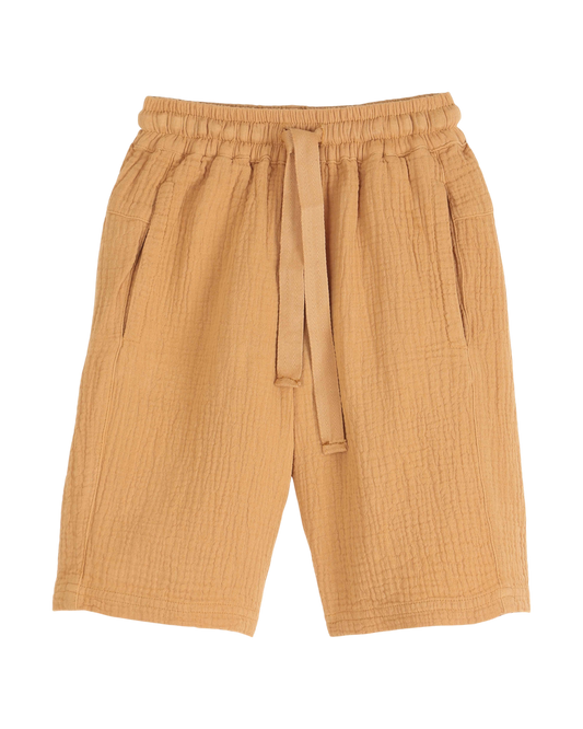 Bermuda en double gaze de coton maple