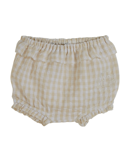 Bloomer seersucker beige
