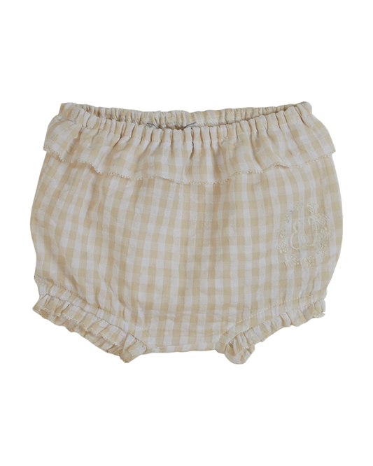 Bloomer seersucker beige