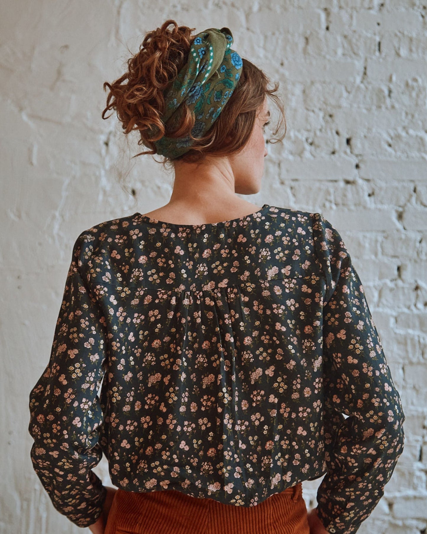 Blouse champêtre noir