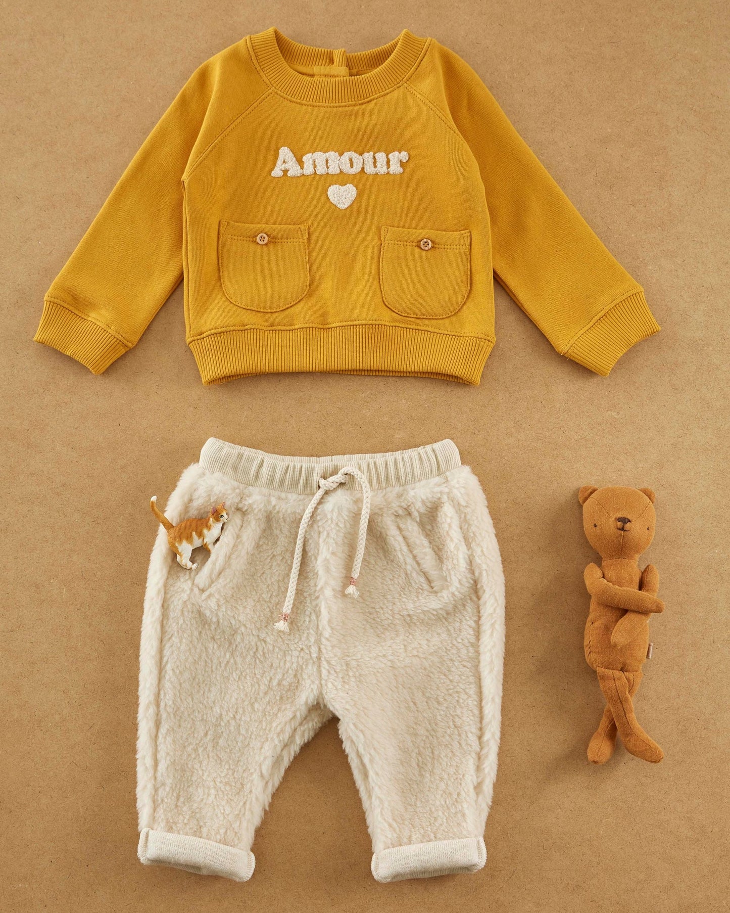 Pantalon - Sherpa écru