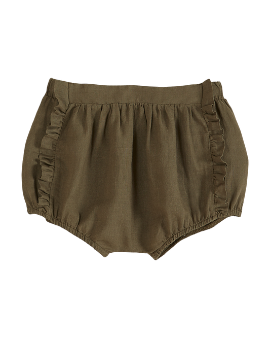 Bloomer lin et coton kaki