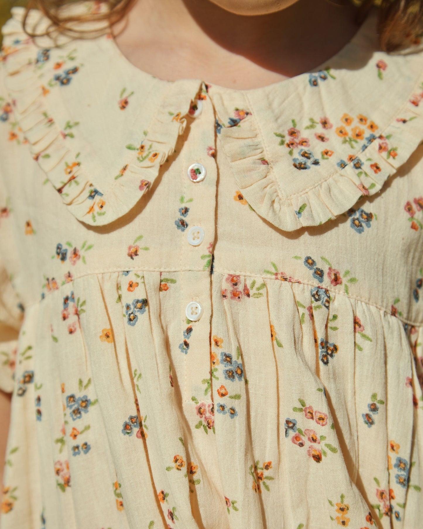 Robe à fleurs achillea