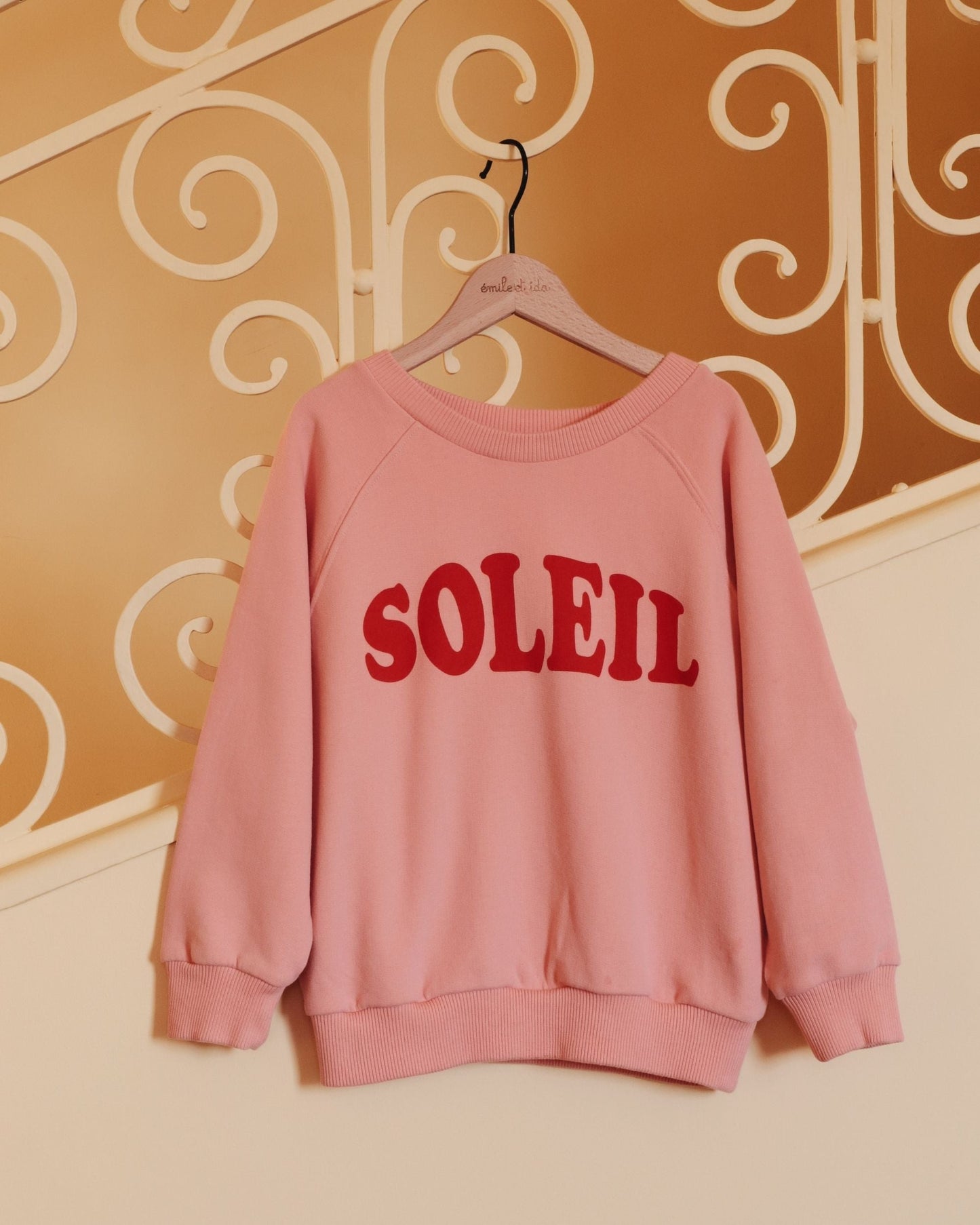 Sweat coton bio soleil blossom