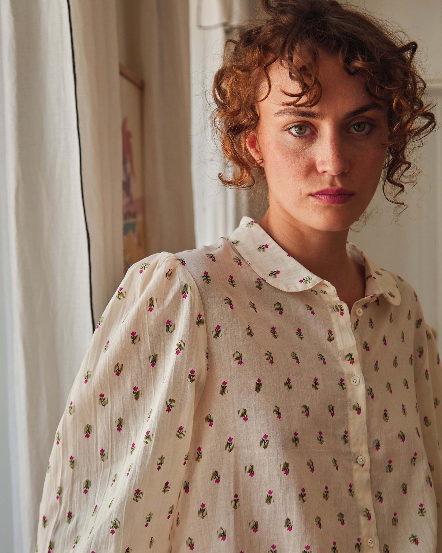 Blouse femme Lily écru